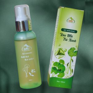 Xịt Khoáng Rau Má Trà Xanh Bản Việt Tà Xùa